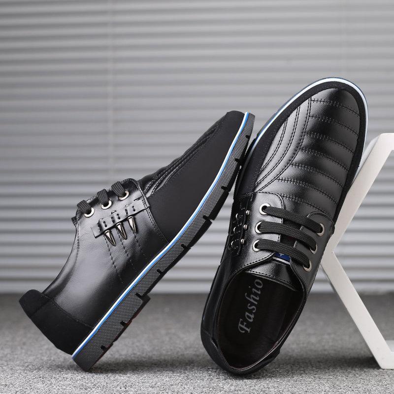 🔥Hot Sale🎁--70% OFF 🎉Men Splicing Non Slip Business Casual Comfortable Leather Oxfords