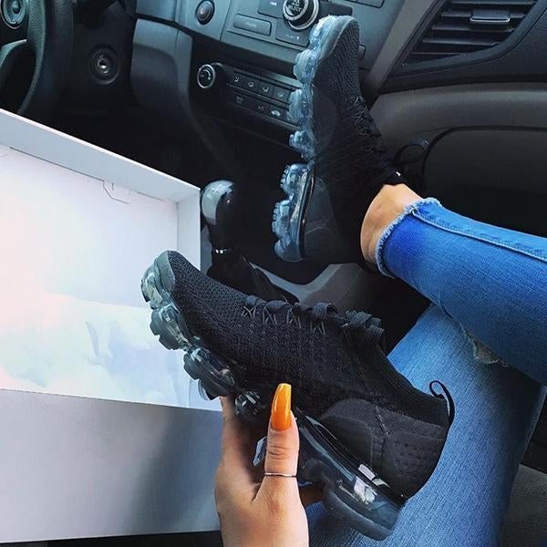 Women Women Round Toe All Season Air Cushion Sneakers