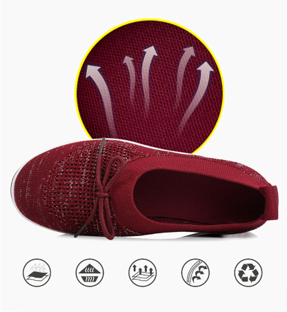 🔥Summer Top Sale🔥Women Lightweight Slip-on Air Cushion Orthopedic Walking Shoes