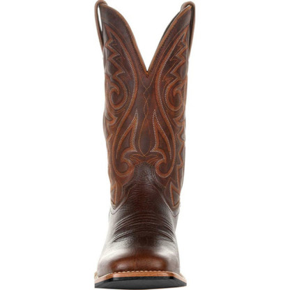 Tall Embroidered Retro Men's Boots