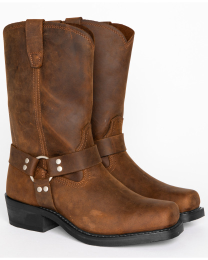 MEN'S BUCKLE CAVED WORK BOOTS