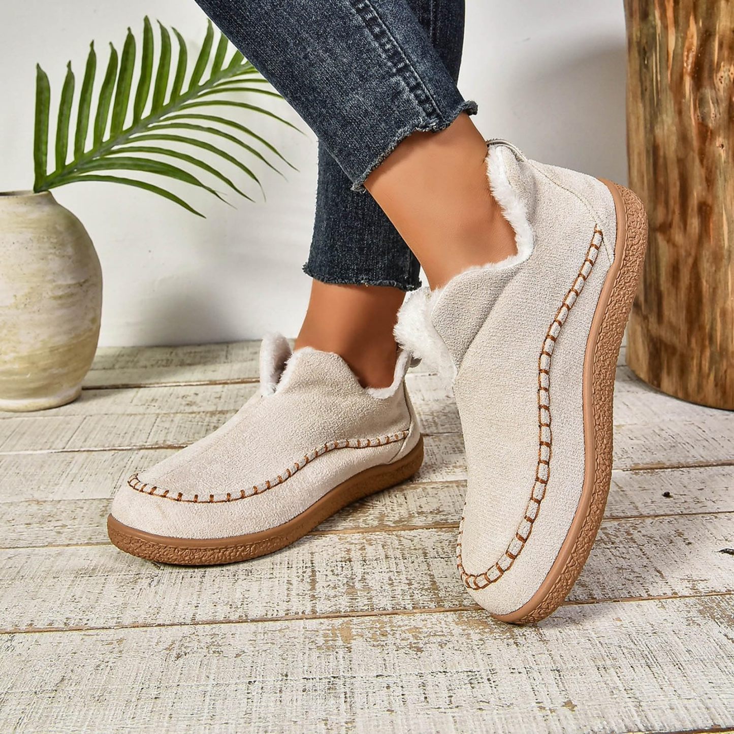 OrthoCozy - Barefoot slippers: Ultra-cozy and thermally insulated