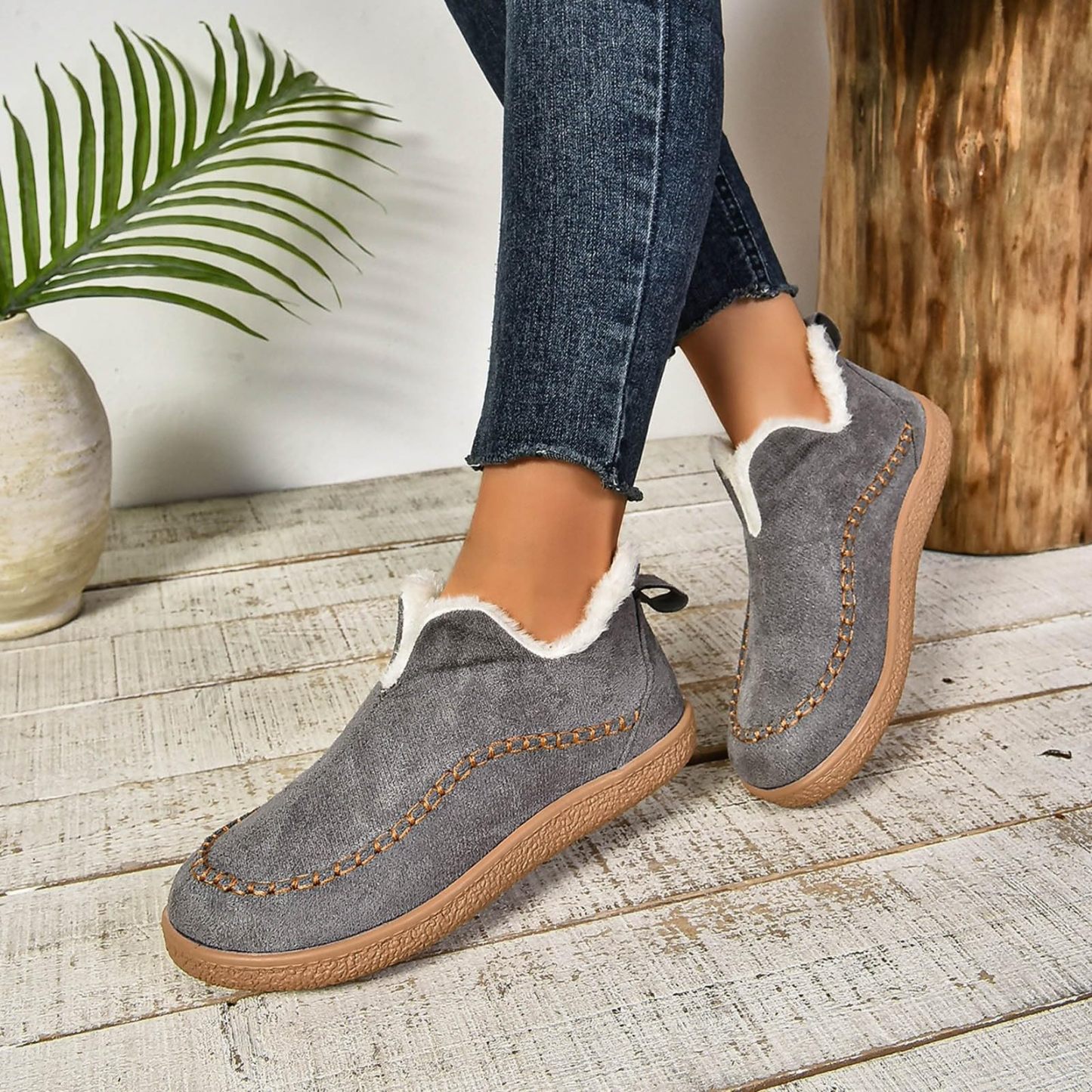 OrthoCozy - Barefoot slippers: Ultra-cozy and thermally insulated