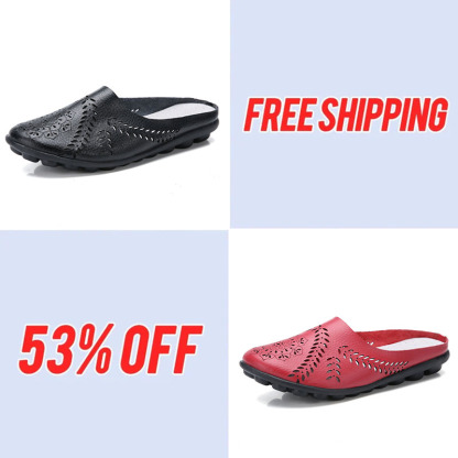 Summer Casual All-match Hollow Slippers
