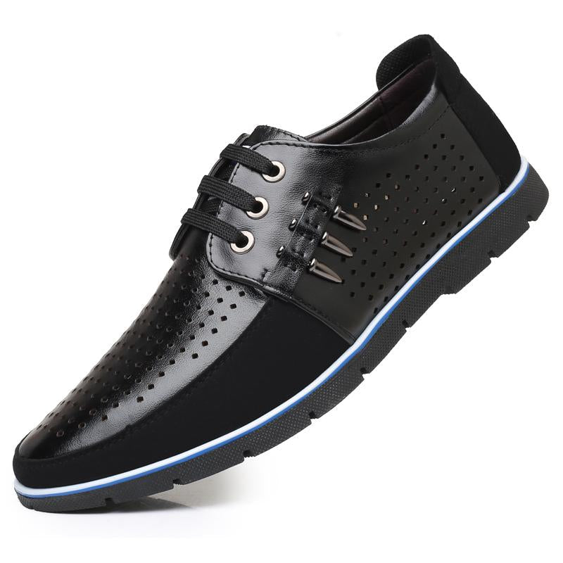 🔥Hot Sale🎁--70% OFF 🎉Men Splicing Non Slip Business Casual Comfortable Leather Oxfords
