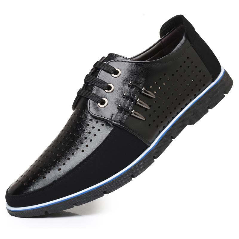 🔥Hot Sale🎁--70% OFF 🎉Men Splicing Non Slip Business Casual Comfortable Leather Oxfords