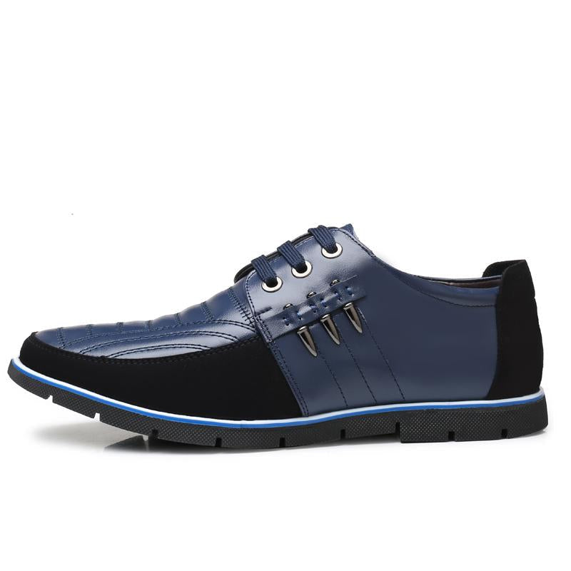 🔥Hot Sale🎁--70% OFF 🎉Men Splicing Non Slip Business Casual Comfortable Leather Oxfords
