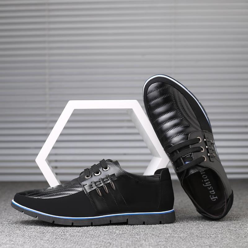 🔥Hot Sale🎁--70% OFF 🎉Men Splicing Non Slip Business Casual Comfortable Leather Oxfords