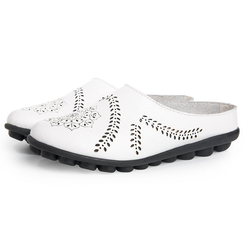 Summer Casual All-match Hollow Slippers