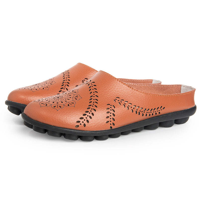 Summer Casual All-match Hollow Slippers