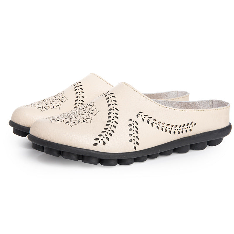 Summer Casual All-match Hollow Slippers