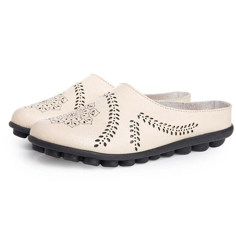 Summer Casual All-match Hollow Slippers