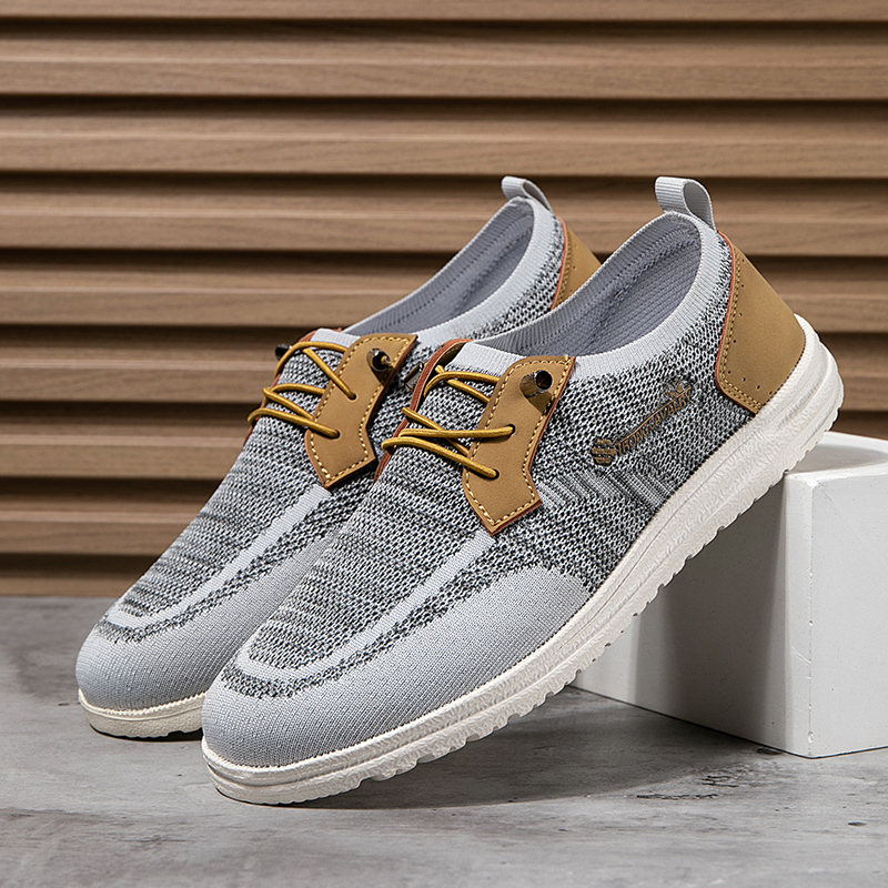 Orthopedic Casual Walking Shoes for Men - Comfortable Breathable with Arch Support, Shock Absorption, and Anti-slip Features