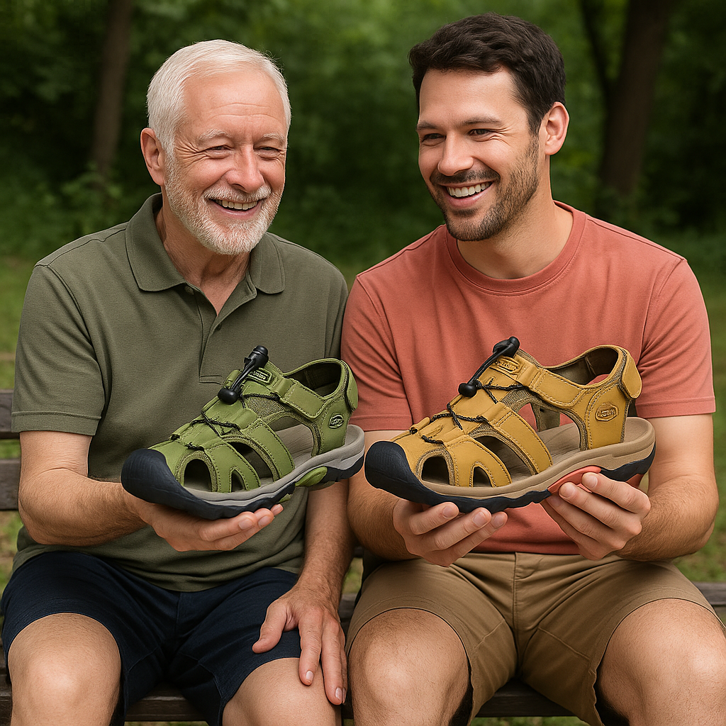 Ergonomic Orthopaedic Trekking Sandals for Pain Relief - OrthoHealth