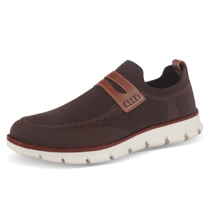 Men's Lace Up Oxford Shoes,Casual Mesh Walking Shoes Comfortable Sneakers