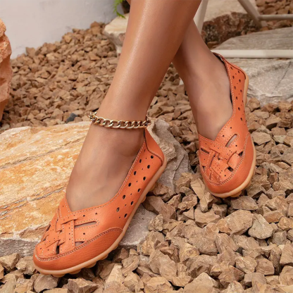 Comfyfleek Wide Toe Box & Wide Size Leather Moccasin - Basic Colors