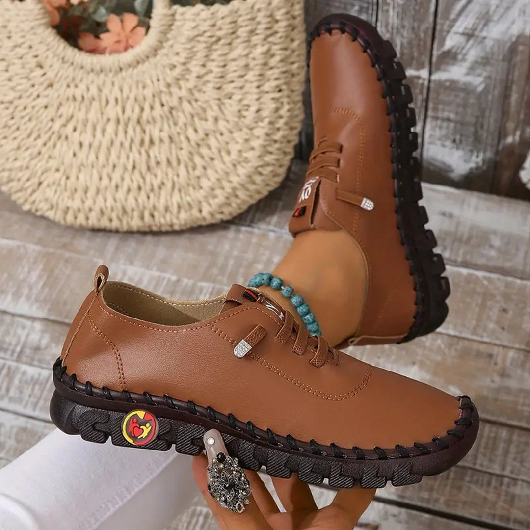 Uniqcomfy Wide Toe Box Leather Shoes - New Colors