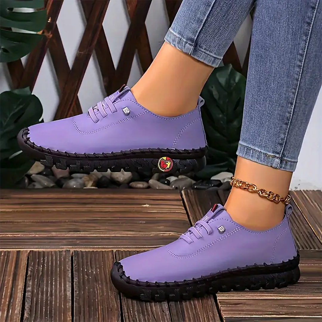 Uniqcomfy Wide Toe Box Leather Shoes - New Colors