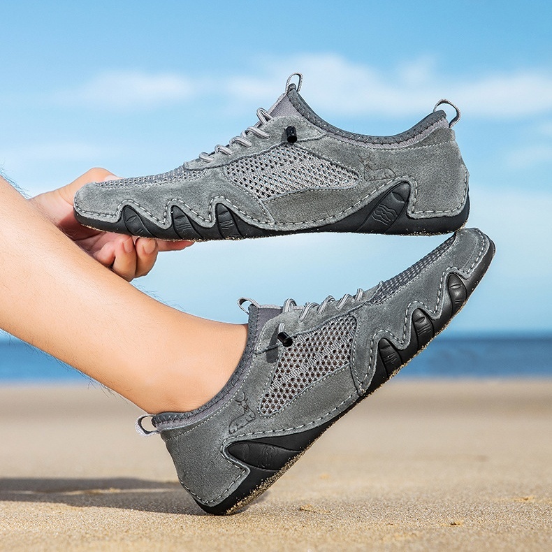 2025 hot sale unisex orthopedic shoes comfortable genuine leather walking shoes