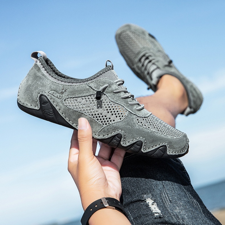 2025 hot sale unisex orthopedic shoes comfortable genuine leather walking shoes