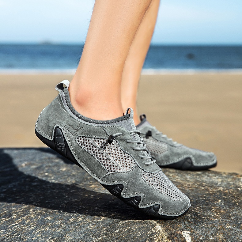 2025 hot sale unisex orthopedic shoes comfortable genuine leather walking shoes
