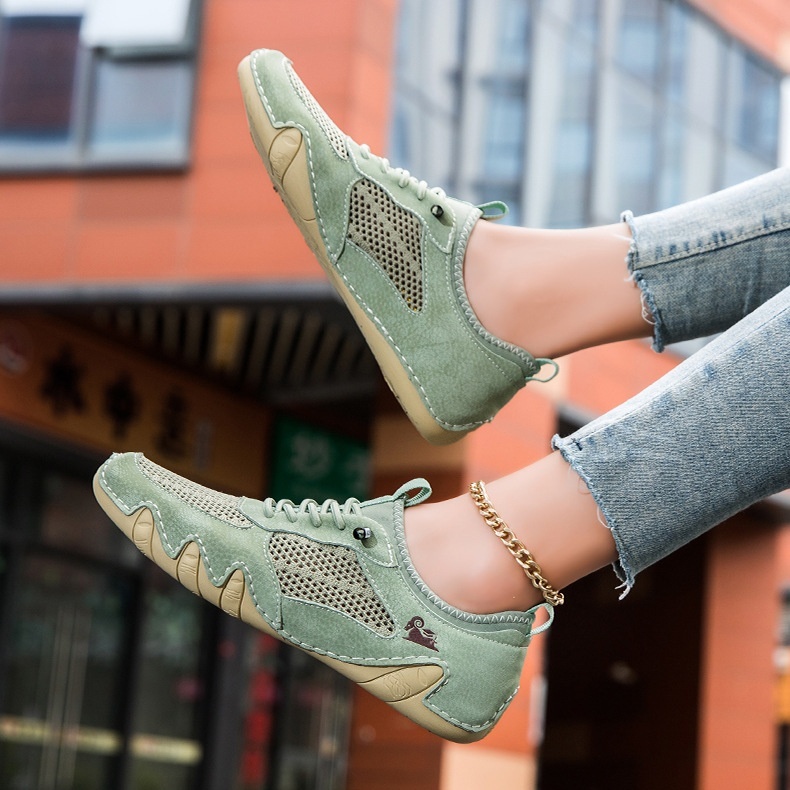 2025 hot sale unisex orthopedic shoes comfortable genuine leather walking shoes