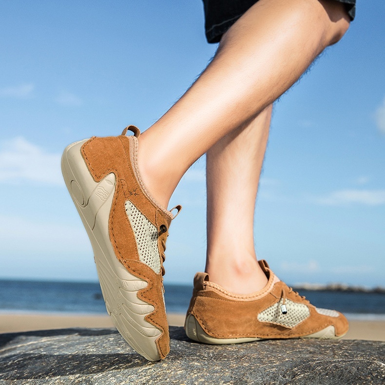 2025 hot sale unisex orthopedic shoes comfortable genuine leather walking shoes