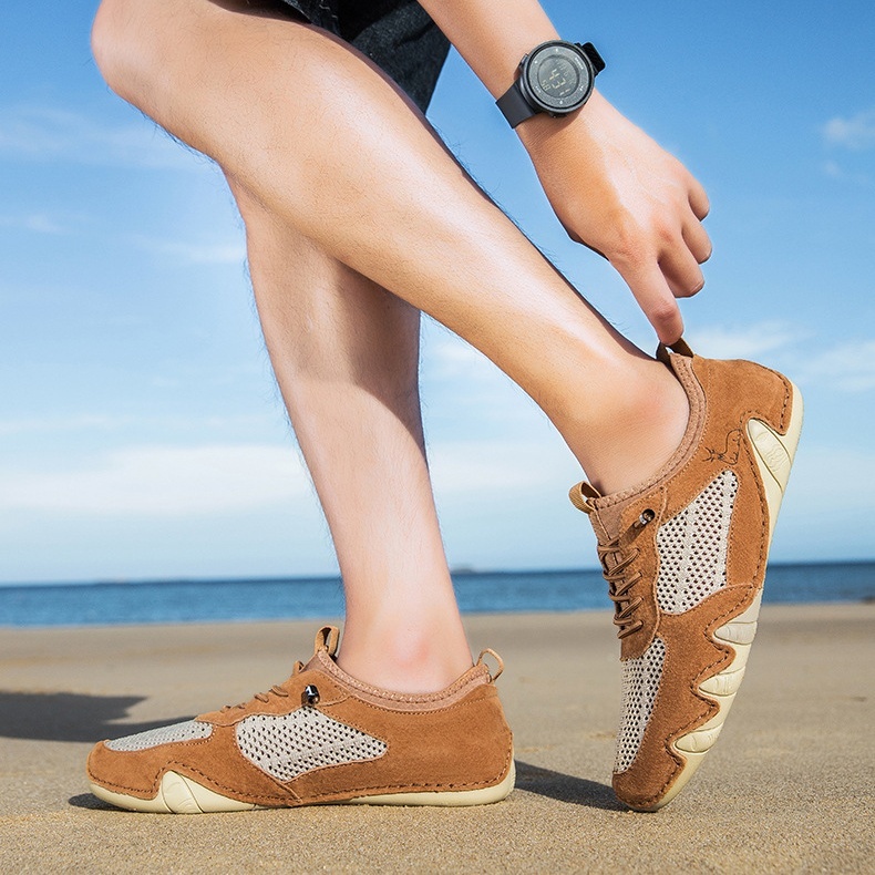 2025 hot sale unisex orthopedic shoes comfortable genuine leather walking shoes