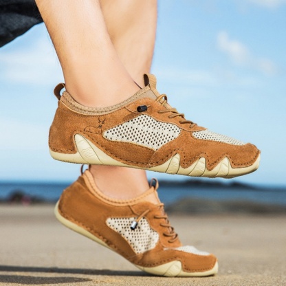 2025 hot sale unisex orthopedic shoes comfortable genuine leather walking shoes