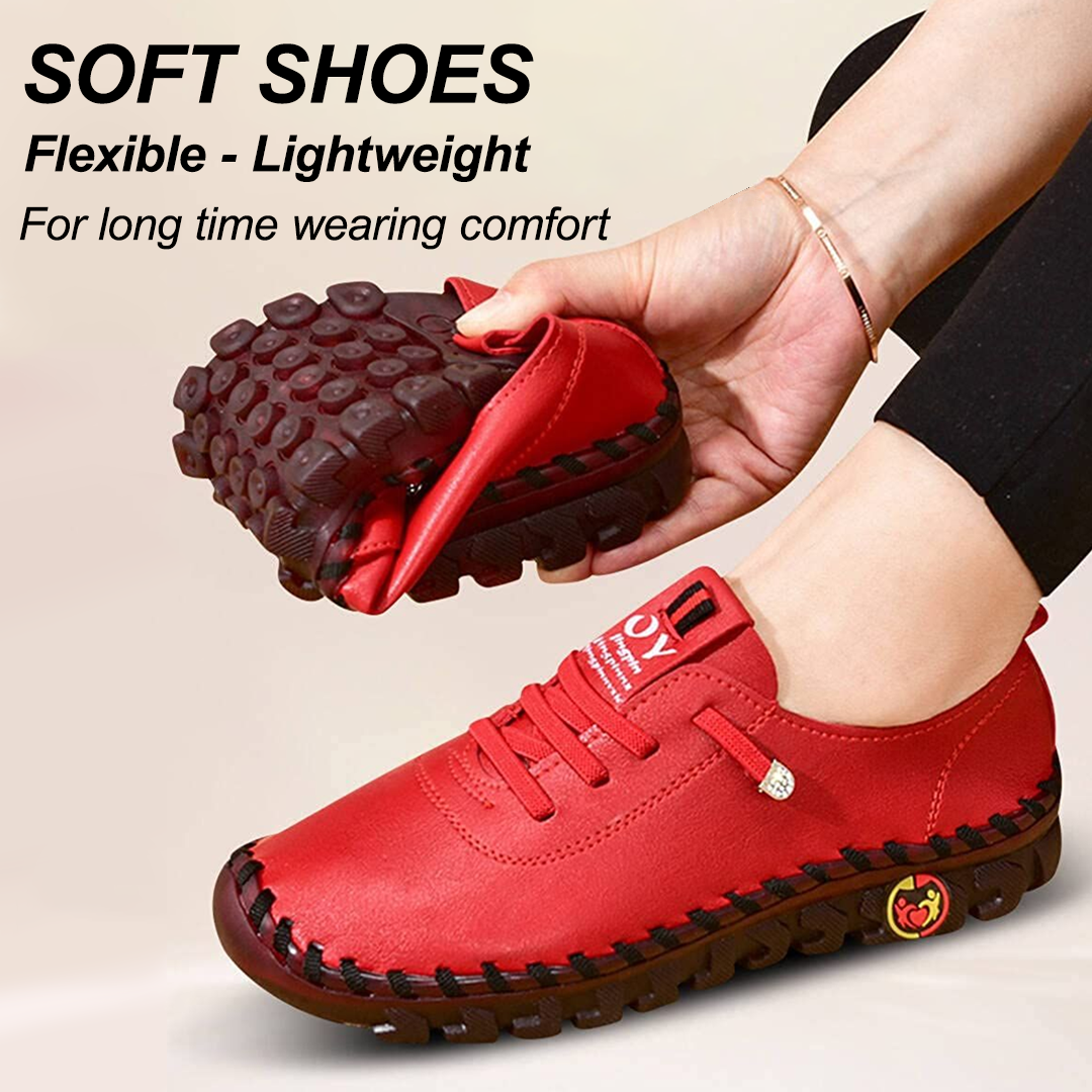 Uniqcomfy Wide Toe Box Leather Shoes - New Colors