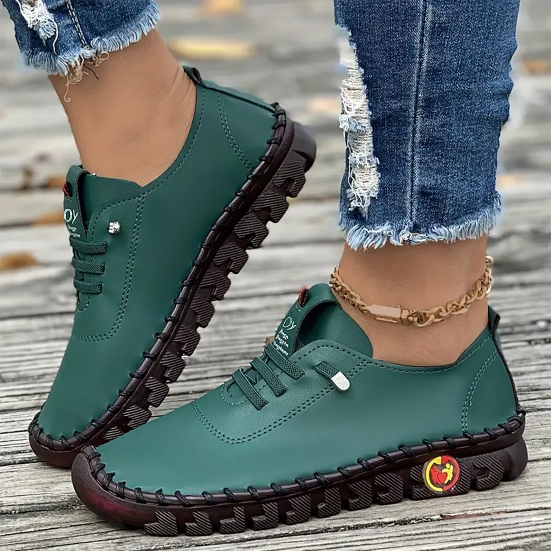 Uniqcomfy Wide Toe Box Leather Shoes - New Colors