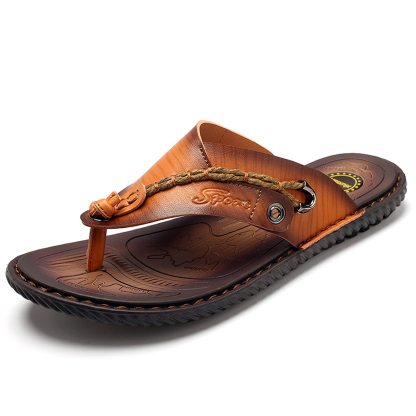 🔥Hot Sale 60% OFF🔥 Mens Casual Comfy Soft Sole Genuine Leather Sandals