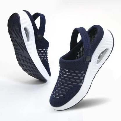 🔥SUMMER SALE 60% OFF🔥WOMEN WALKING SHOES AIR CUSHION SLIP-ON SHOES