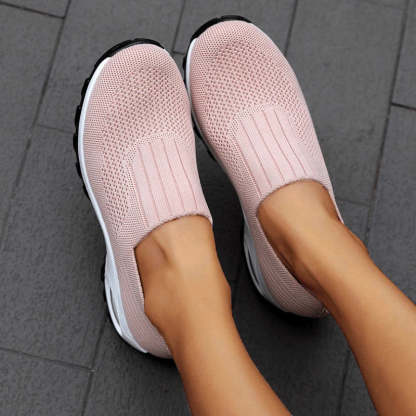 WOMEN SLIP-ON LIGHT AIR CUSHION ORTHOPEDIC SNEAKERS