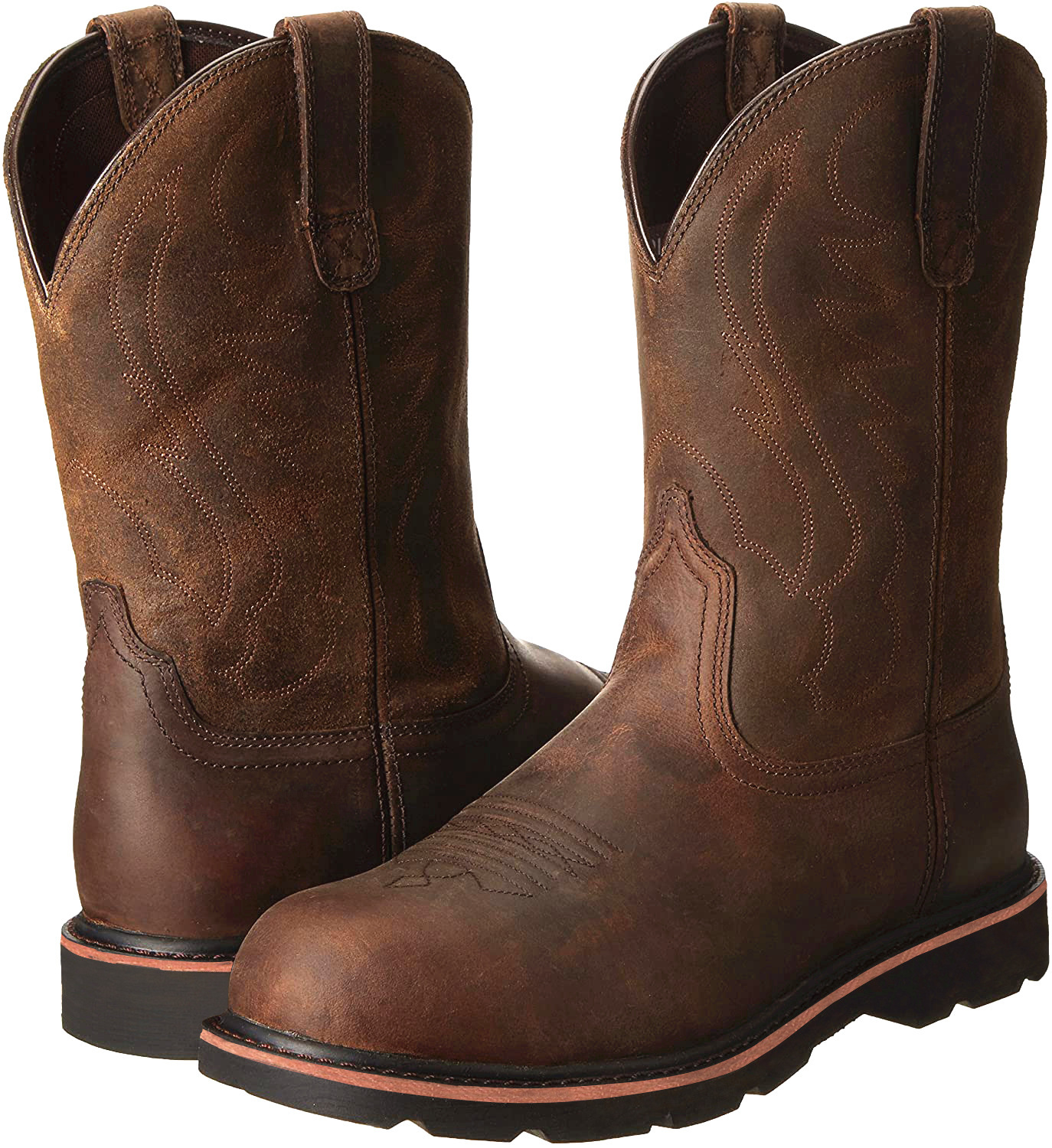 Men's Embroidery Craft Retro Martin Boots