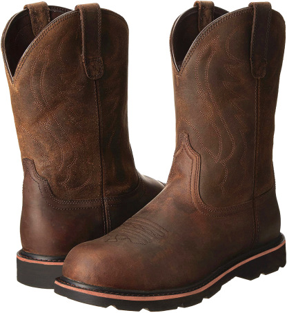 Men's Embroidery Craft Retro Martin Boots