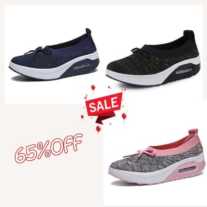 🔥Summer Top Sale🔥Women Lightweight Slip-on Air Cushion Orthopedic Walking Shoes