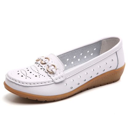 2023 NEW - Women's Breathable Leather Loafers
