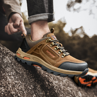 Men's Breathable Lightweight  Orthopedic Walking Shoes Hiking Shoes