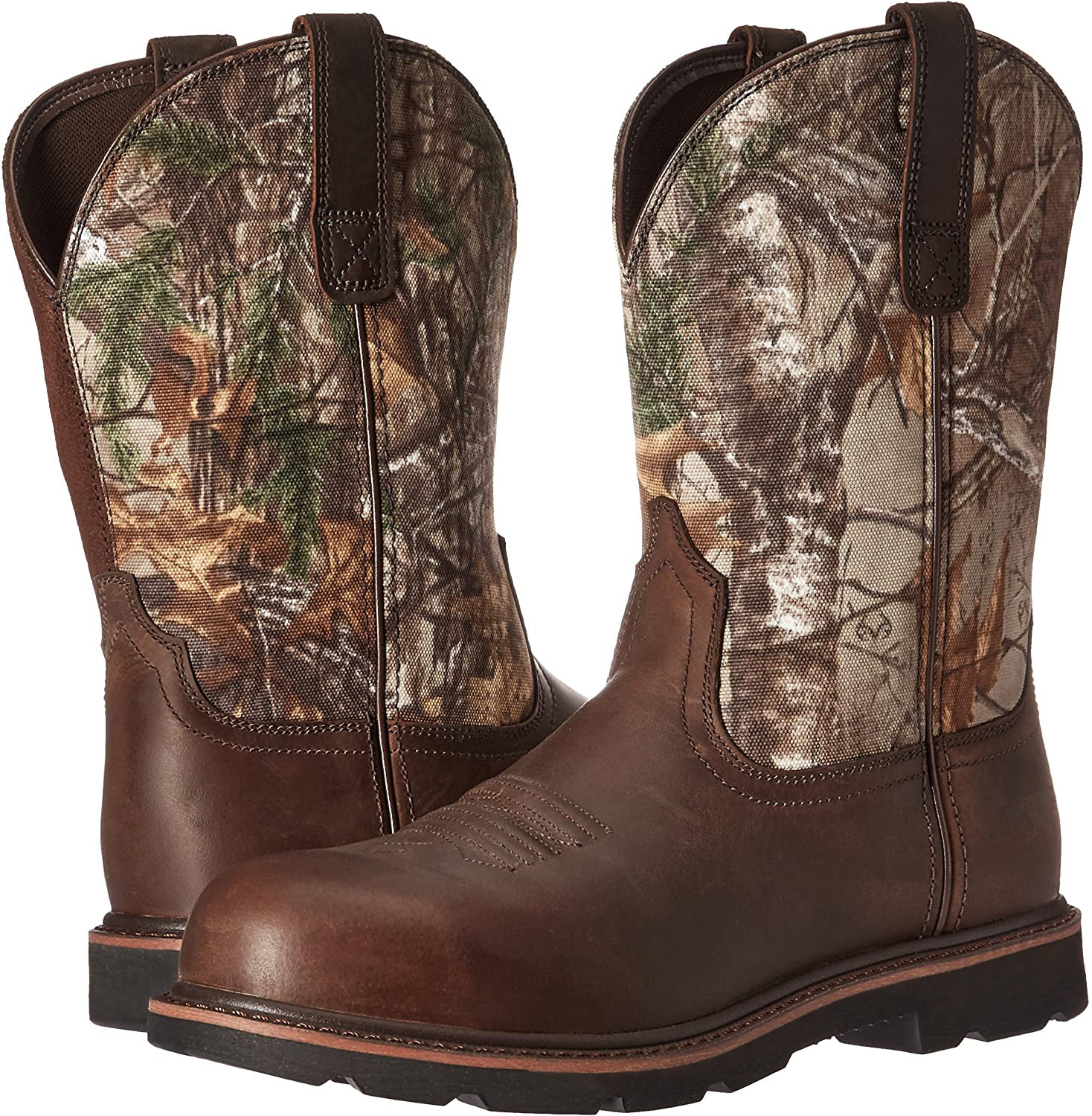 Men's Embroidery Craft Retro Martin Boots