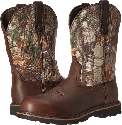 Men's Embroidery Craft Retro Martin Boots
