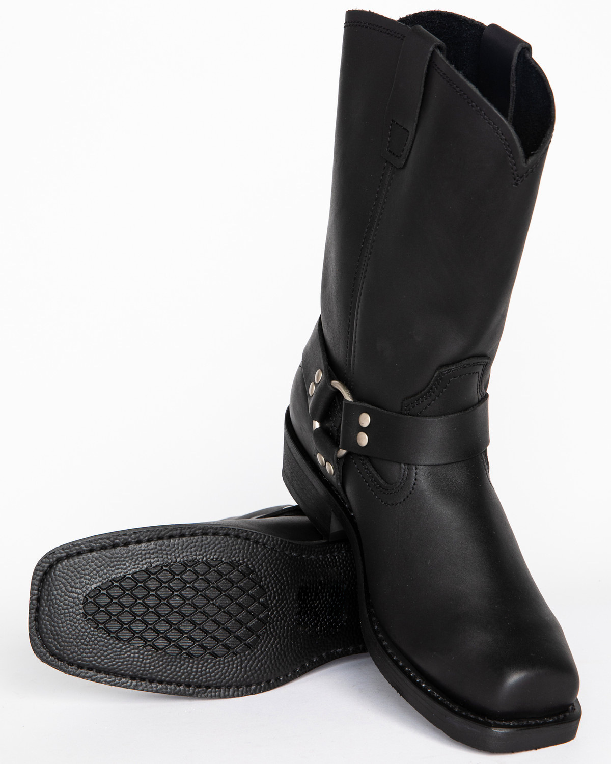 MEN'S BUCKLE CAVED WORK BOOTS
