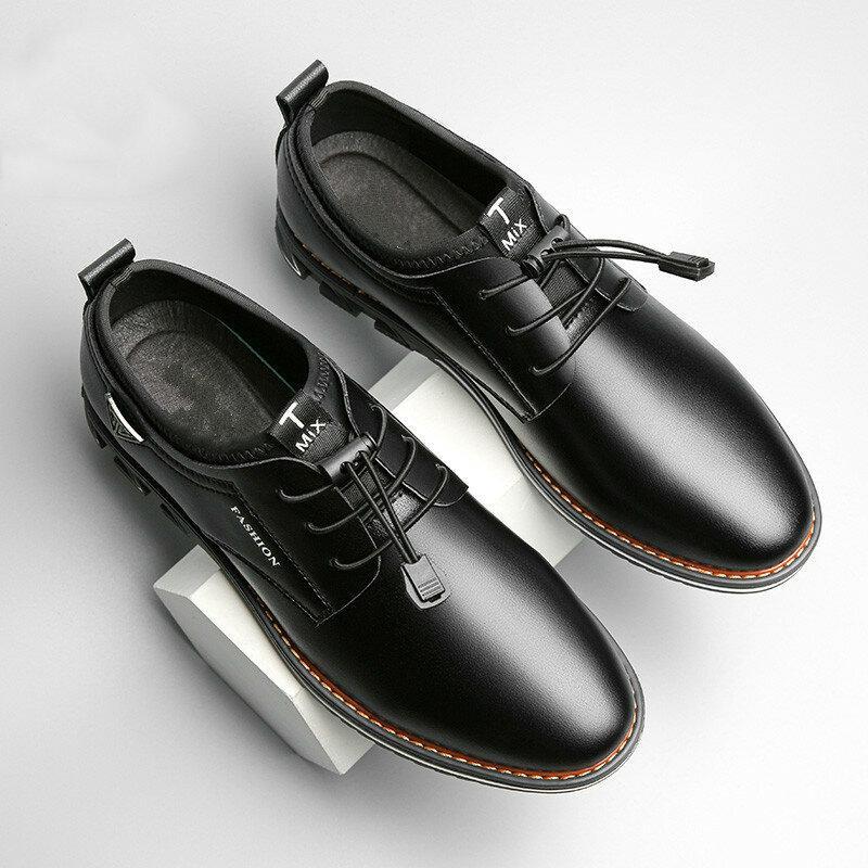 🔥Hot Sale🎁—50% OFF 🎉Men Leather Non-Slip Business Comfortable Casual Oxfords Shoes