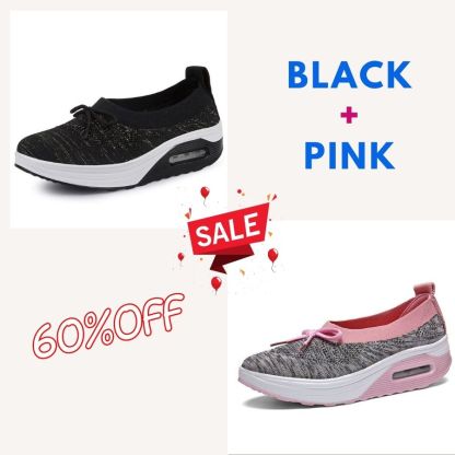 🔥Summer Top Sale🔥Women Lightweight Slip-on Air Cushion Orthopedic Walking Shoes