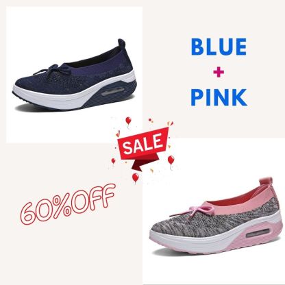 🔥Summer Top Sale🔥Women Lightweight Slip-on Air Cushion Orthopedic Walking Shoes