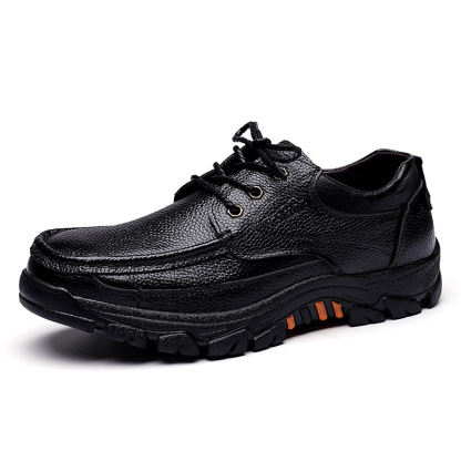 🔥On This Week Sale 70% OFF🔥 Men's Cow Leather Waterproof Comfy Non Slip Soft Slip On Casual Shoes