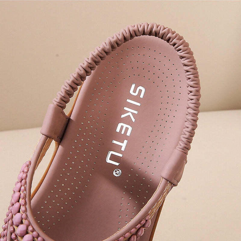 Women's Comfy Arch Support Flat Sandals - SIKETU