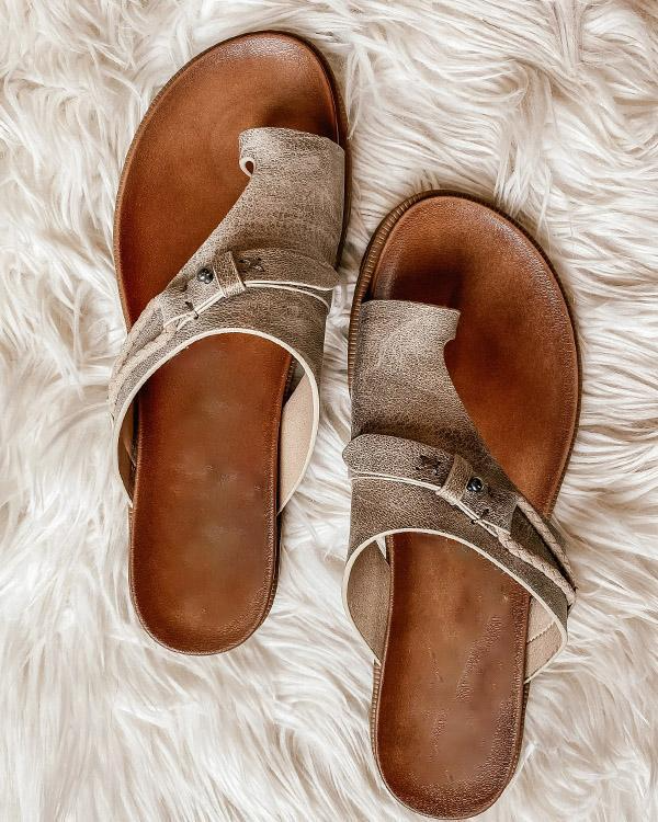 Summer Soft Footbed Orthopedic Spong Sandals