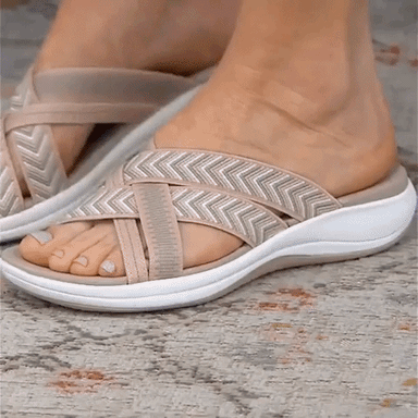 👍Last Day Promotion 70% OFF –2024 🌹 Orthopedic Sport Slide Sandals