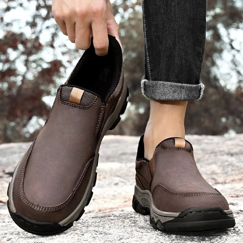 ⏰Last Day! 45% OFF 🔥Men's Genuine Leather Outdoor Orthopedic Loafers